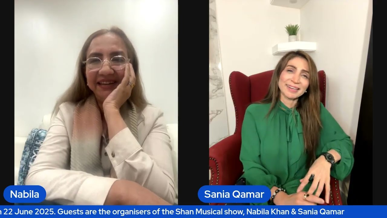Live Talk with Music events organizers Nabila Khan & Sania Qamar about their next music show