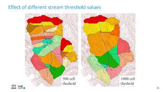 stream and catchment delineation with gis (theory)