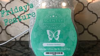 Friday's Feature - Summer Holiday by Scentsy | Wax Melt Review