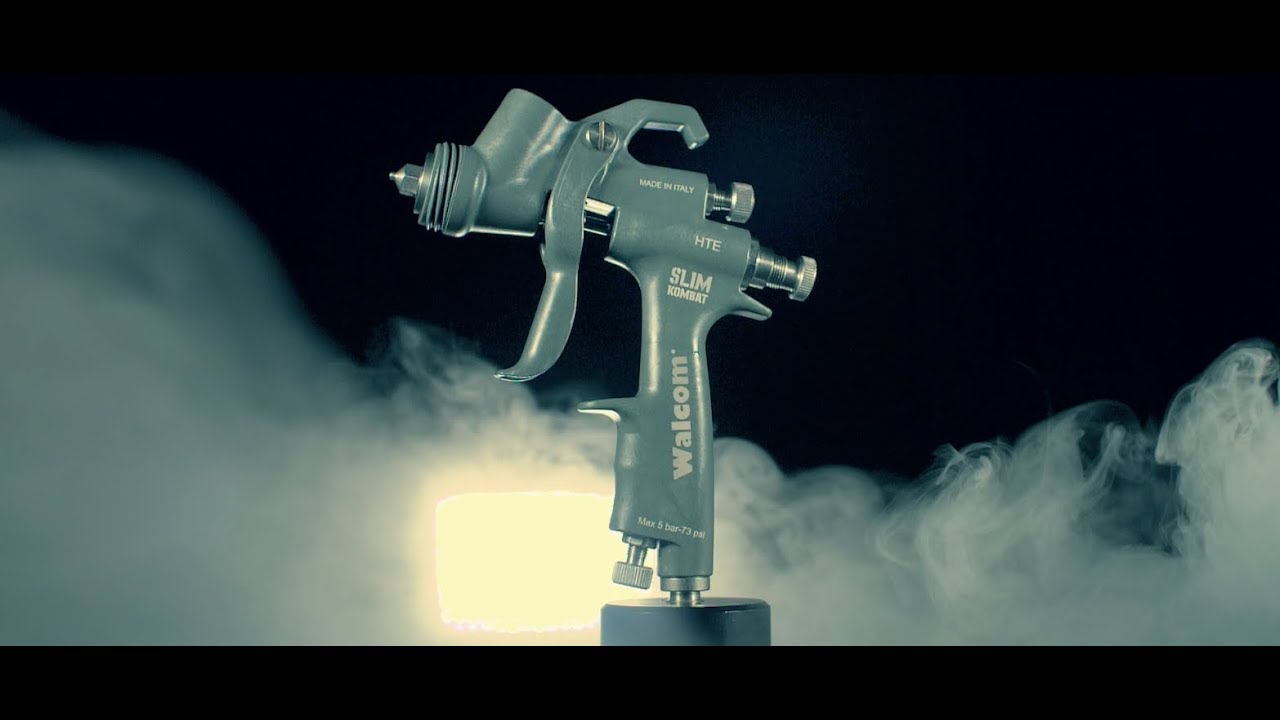 Spray gun Walcom Slim HTE nozzle 1.3 mm Walmec car bodyshop painting refinish 