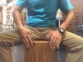 Duende Cajón sound test-西班牙手工木箱鼓測音-鼓吧Drum Bar 鄭鼎彥