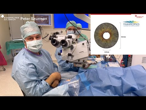 Kanaloplastik Live Chirurgie – die schonende Glaukom-Operation (Grüner Star) – Peter Szurman