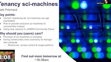 Lightning talks - Day 1 - JASMIN Virtual Event