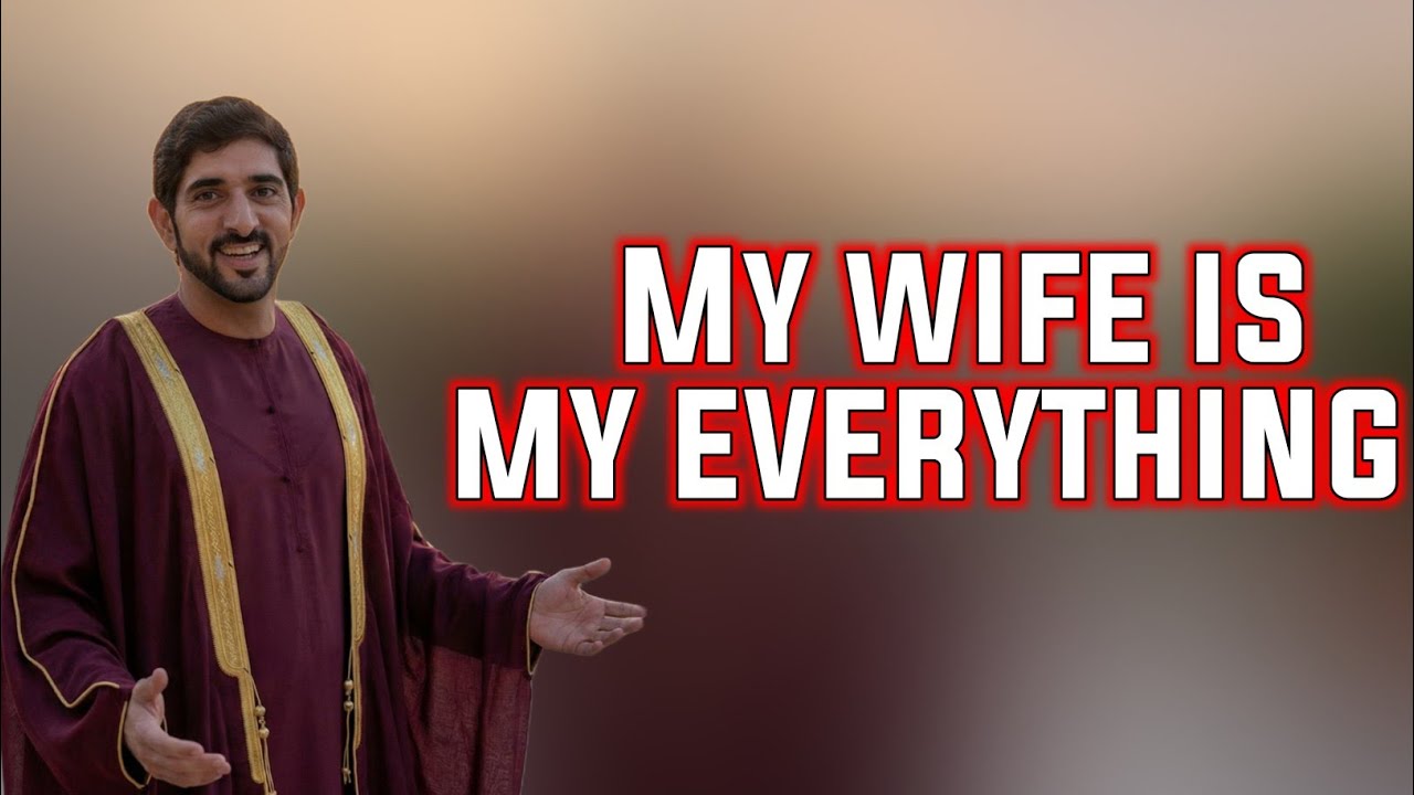 Моя жена — всё для меня | Стихи шейха Хамдана Фаззы | Посвящение от Fazza Poems Studio