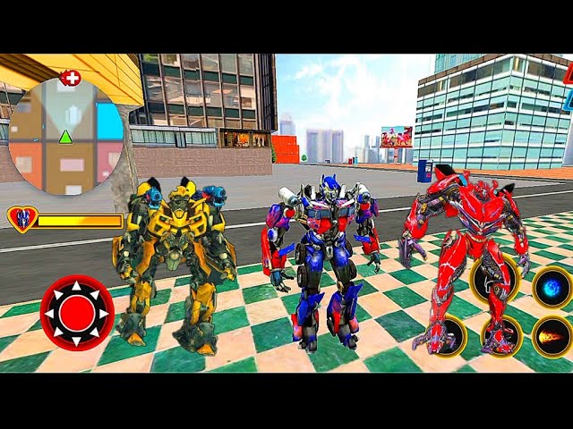 Optimus Prime Transformer Wars: Grand Robot Transformers Game 2021 -  Android Gameplay 