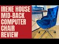 HomeWorking Product Reviews Irene House Modern Mid Back Chair Review &amp; Setup