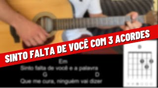 Vídeo de Sinto Falta De Você
