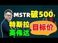MSTR破500？特斯拉英伟达目标位多少？｜夺宝奇兵｜AI时空预测｜JohnLu谈股 @johnlutalkstock