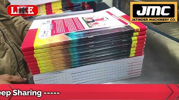 Semi Automatic Notebook Making Machine Price In India, Notebook Making Machine in India