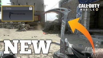 *NEW* TO Get FREE SICKLE in Season 4 Leaked | Full Gameplay + All Camos | COD Mobile Leaks | How