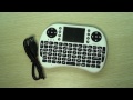 2.4G Wireless Mini Qwert Keyboard 90-Degree Flip Touchpad with Receiver for PC/Cell Phone