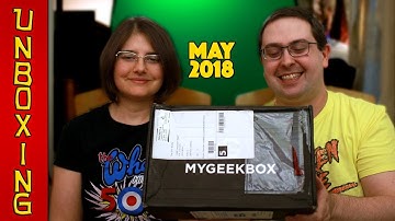 UNBOXING! My Geek Box May 2018 - Star Wars, Marvel