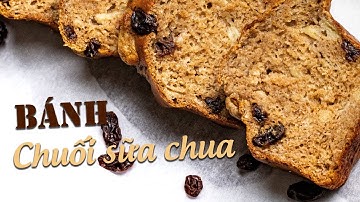 BÁNH CHUỐI SỮA CHUA BẰNG NỒI CHIÊN KHÔNG DẦU - BEST BANANA BREAD IN AIR FRYER