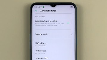 How to enable/disable Scanning always available on OPPO A31 Android 9