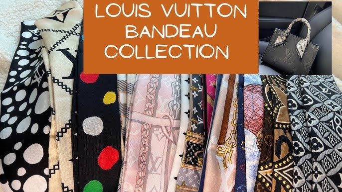 Louis Vuitton💖DENIMGRAM & LV 360 Bandeau  How they look on LV DE, DA,  Mono & Reverse Canvas!😻 