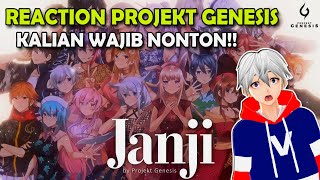 PROJEKT GENESIS / Janji Reaction | Vtuber Indonesia