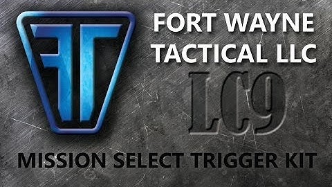 Ruger LC9 Mission Select Trigger Kit