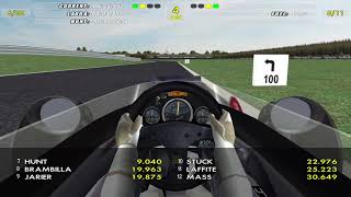 Onboard Full Race | Lotus 72E | Anderstorp, Sweden | F1 1974 | F1 Challenge 99-02