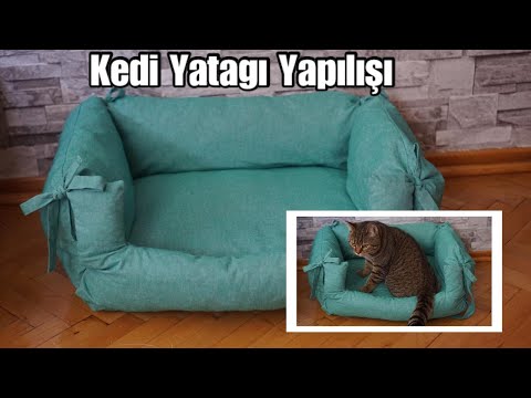 Video: Kendin Yap Kedi Yatakları