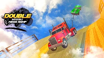 Career Mode | Double Impossible Mega Ramp 3D - Car Jump & Drift  | World Record Gameplay Android iOS