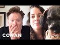 Conan Checks In With Sona & Her Dog At Home | CONAN on TBS