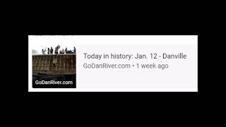 Today in history: Jan. 12 - Danville