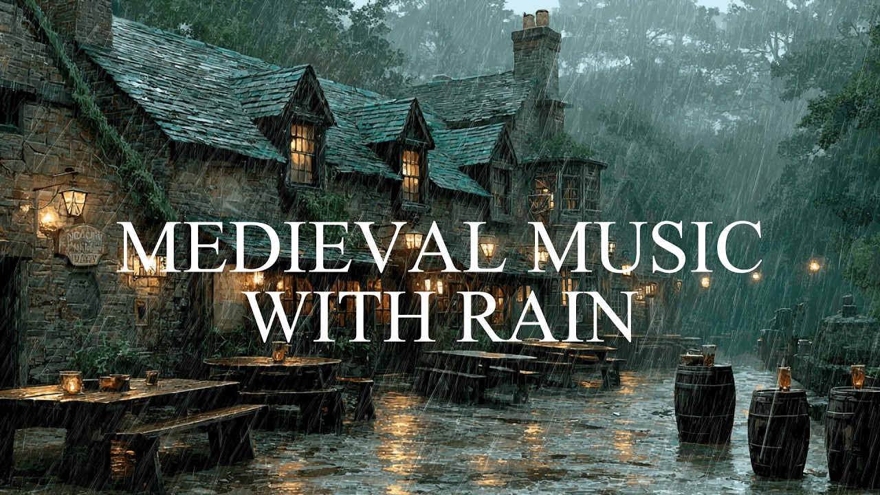 Celtic Medieval Rain Ambience 🌧️ | Meditation & Deep Rest
