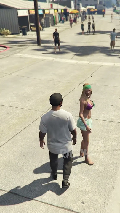 Begini Jadinya Kalo Ajak NPC Cewe ke Rumah di GTA 5 #shorts