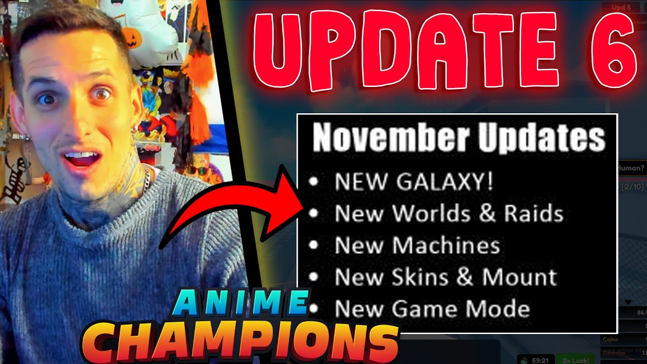 UPDATE 6 ANIME CHAMPIONS SIMULATOR ROBLOX - YouTube