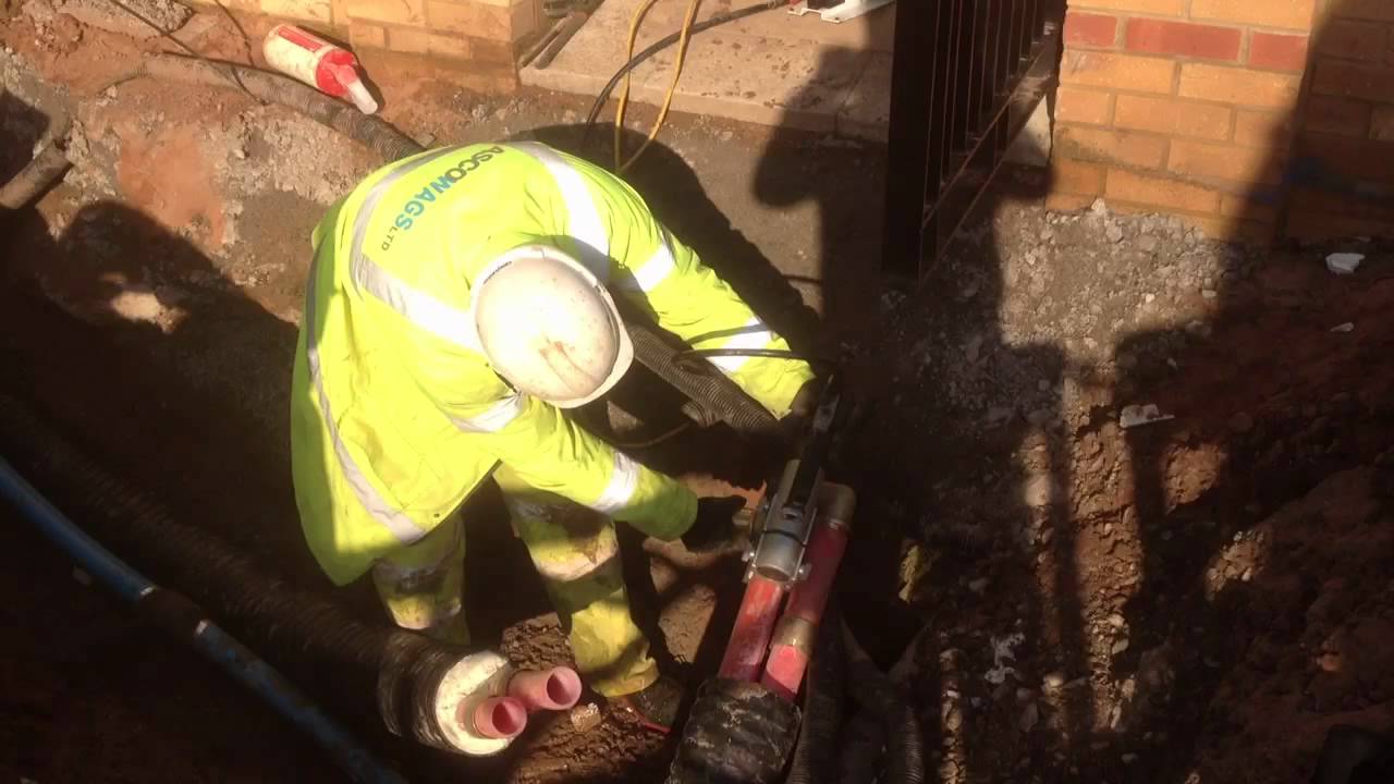 Underground REHAU PreInsulated Underground Heating Pipes YouTube
