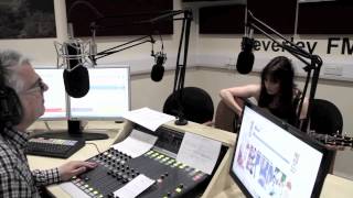 Carrie Martin @ Beverley FM Studio 2015