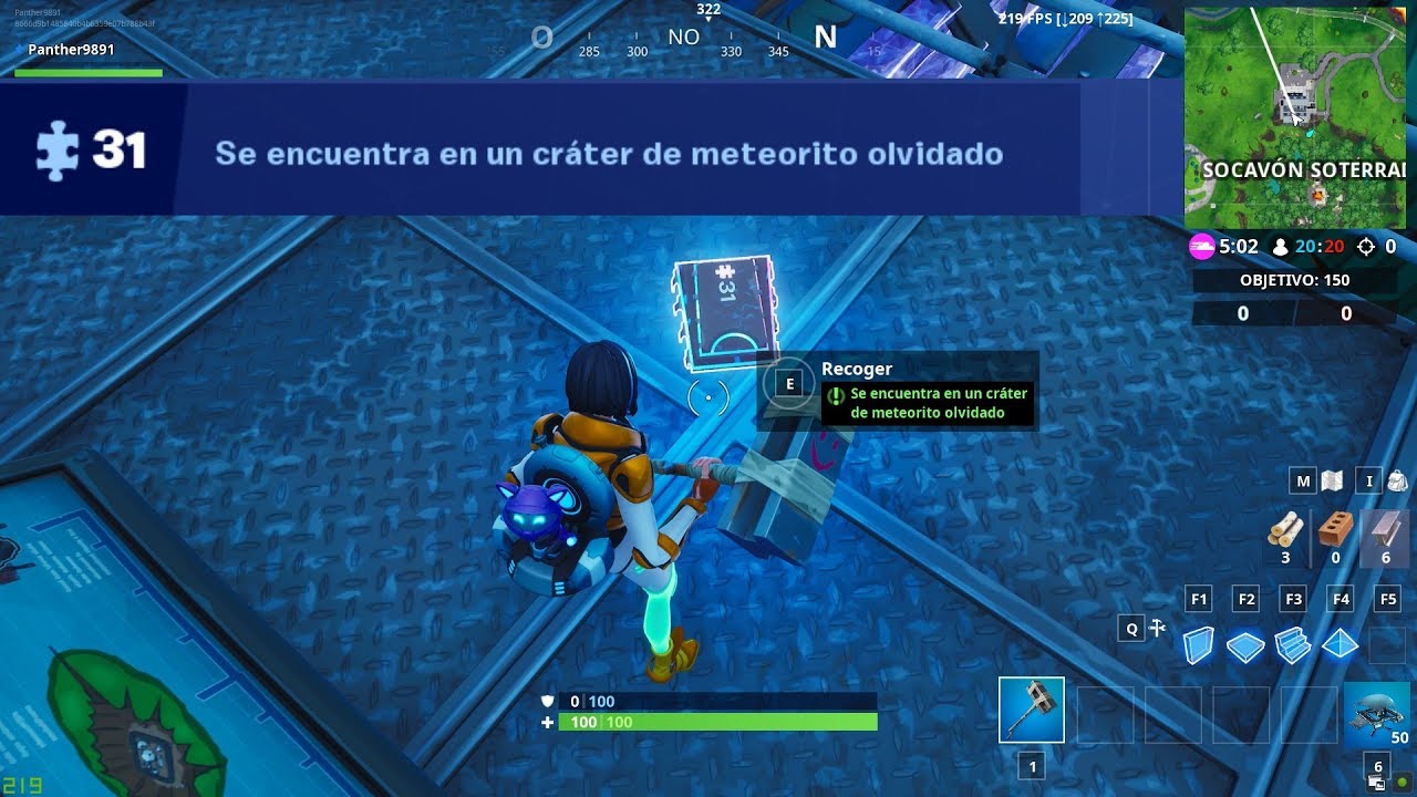Fortnite: Fortbyte #31 - Se encuentra en un crater de meteorito olvidado