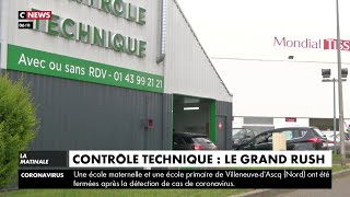 Contrôle technique : le grand rush