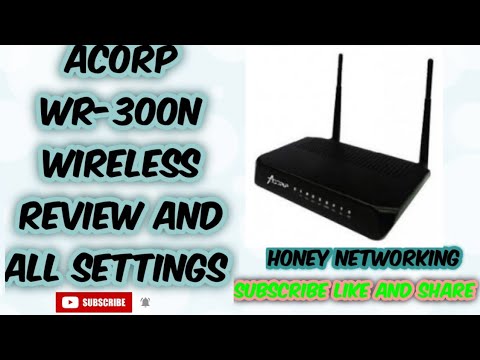 Video: Hvordan Sette Opp En Acorp-router