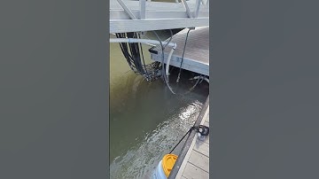 marine ac power arcing to water