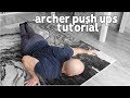 Archer Push Ups Tutorial | Progressions From Basic Push Ups