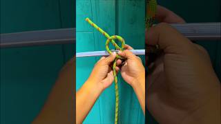The Easiest Knot Anyone Can Learn #knot #knots