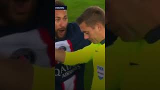 Neymar Sent Off For Diving