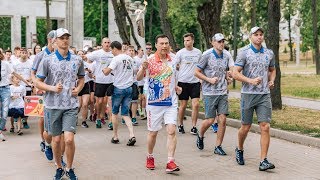Пламя мира продолжает свое путешествие по Минску