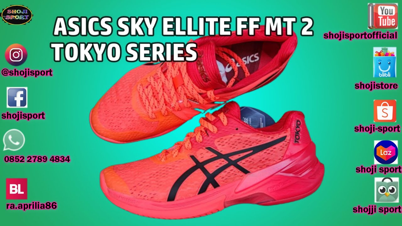 ASICS SKY ELITE FF MT 2 LOW TOKYO SERIES YouTube