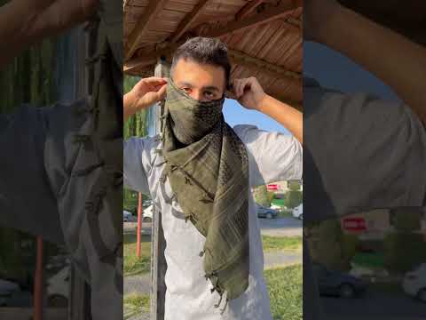 آموزش بستن شماق عربی آمریکایی کوردی
