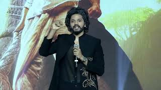 Hero Teja Sajja Speech @ Hanuman Mega Pre Release Utsav | Megastar Chiranjeevi | Shreyas Media