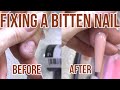 How To Fix A Severely Bitten Nail | Back to Basics Ballerina Sculpt