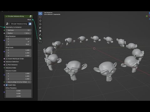 Circular Instance Array Demo Video