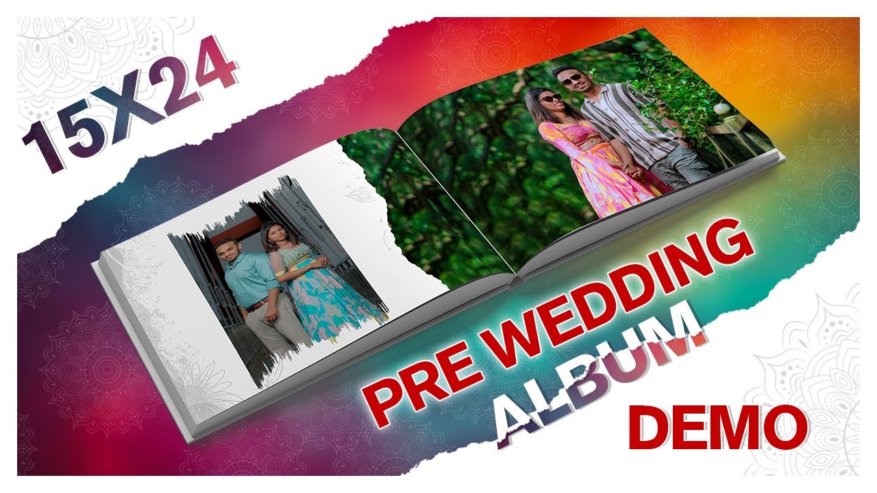 PRE WEDDING ALBUM [15x24]-DEMO - YouTube