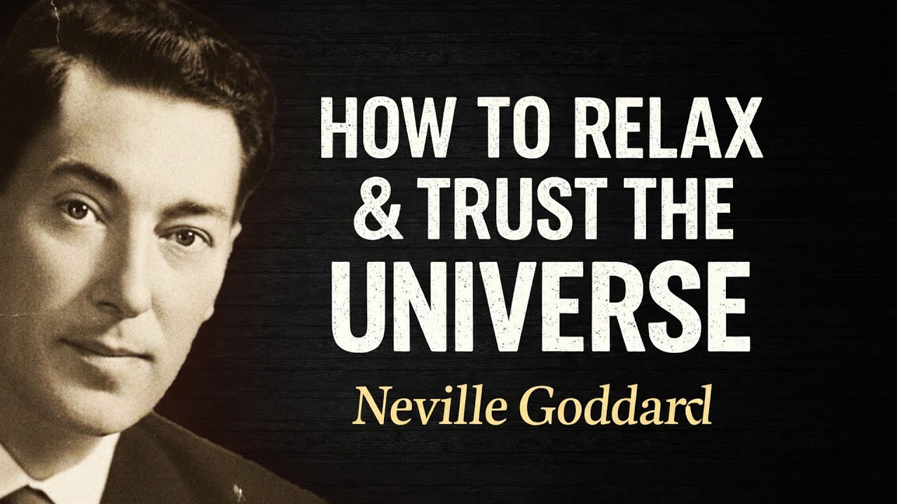 How I RELAX And TRUST THE UNIVERSE | Neville Goddard