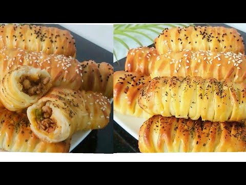 Namna ya kufanya buns laini za kuku | How to make soft chicken buns |Suhayfa's Food
