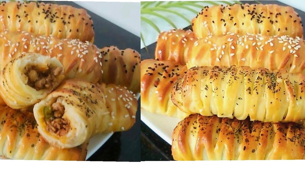 Namna ya kufanya buns laini za kuku | How to make soft chicken buns |Suhayfa's Food