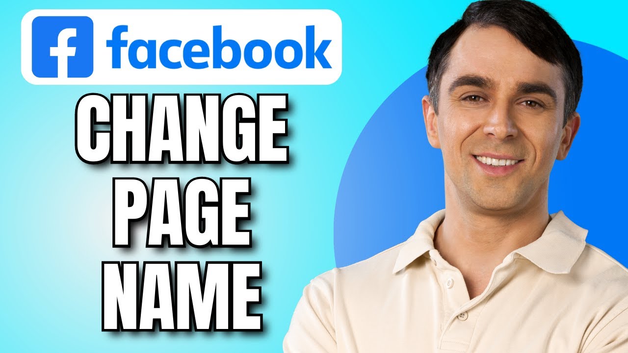 How to Change Page Name on Facebook (2024) YouTube