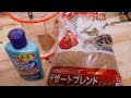 ウィルソンと爬虫類の床材で鏡面仕上げ用のソフトメディアを自作するまき(回転・振動バレル研磨機用)